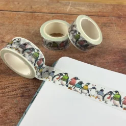 Emma Ball Penguins in Pullovers 20mm Washi Tape- Stationery|Crafts