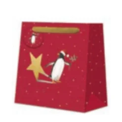 Penny Kennedy Penguin Star Small Gift Bag- Stationery