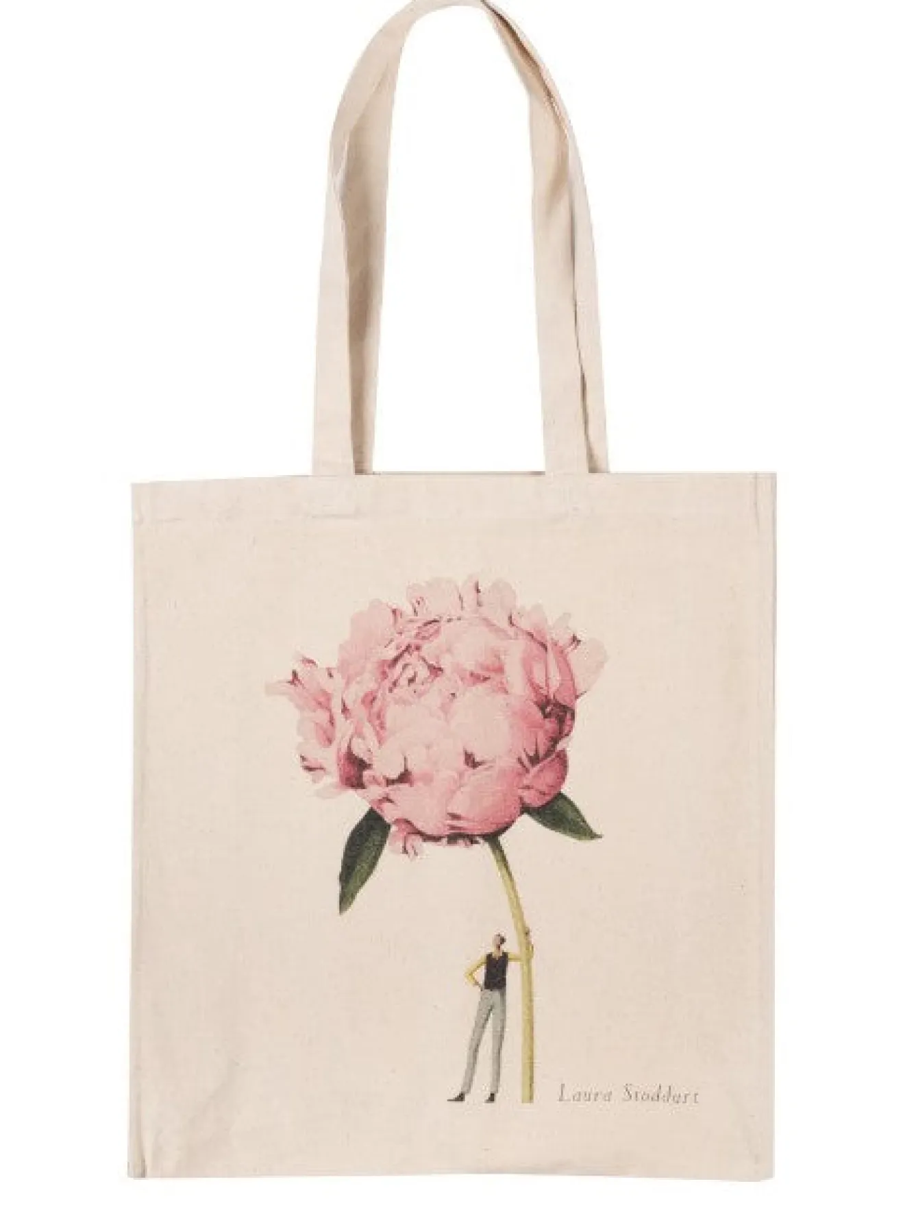Laura Stoddart Peony Heavyweight Tote Bag- Bags