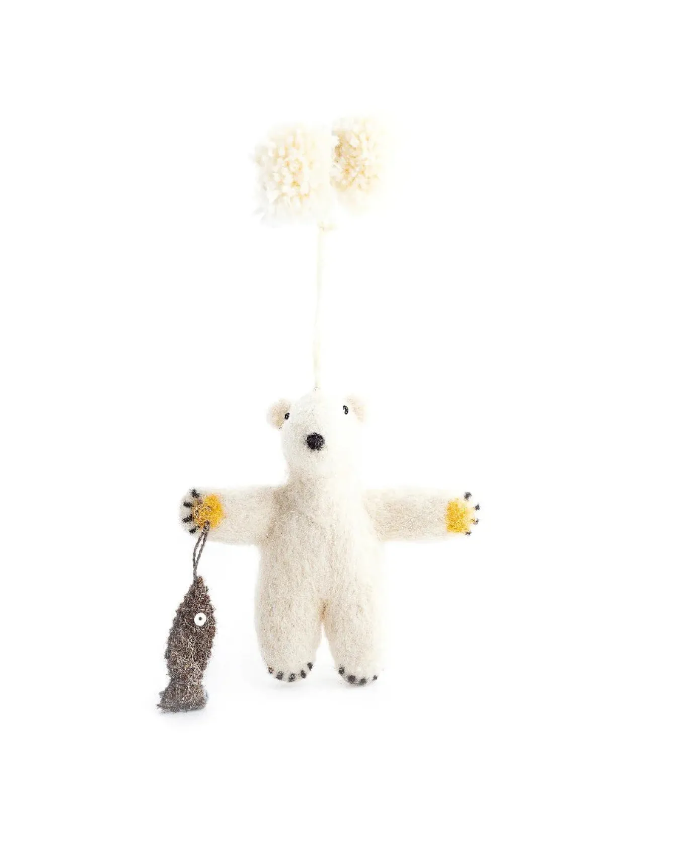 Sew Heart Felt Peter Polar Bear Felt Christmas Decoration- Christmas Decorations|Seasonal Decor
