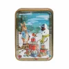 Elite Tins Peter Rabbit Christmas Small Rectangular Tin- Tea|Seasonal