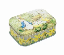 Elite Tins Peter Rabbit - Easter Small Rectangular Tin- Children|Children
