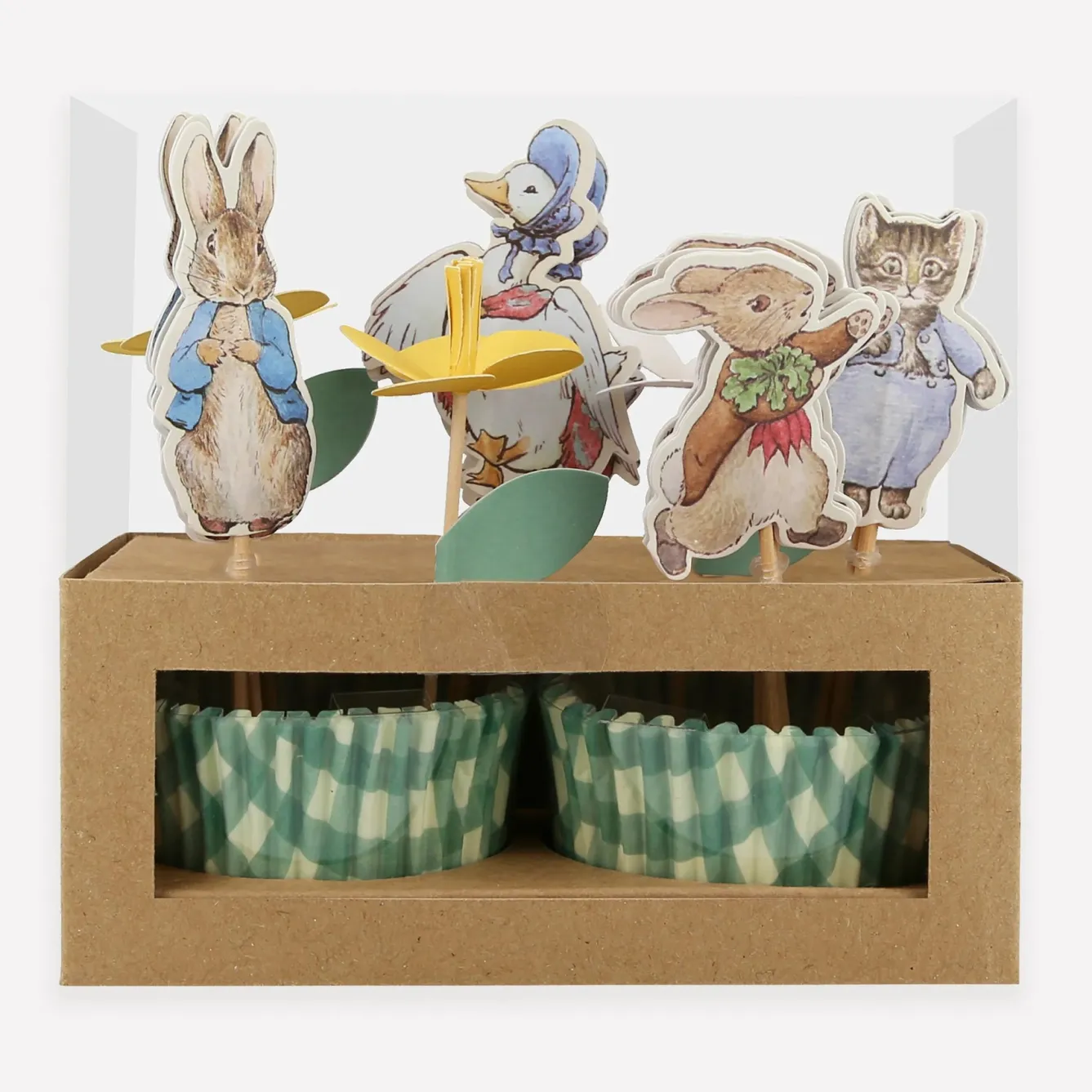 Meri Meri Peter Rabbit In the Garden Cupcake Kit- Easter|Novelty