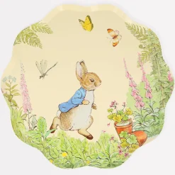 Meri Meri Peter Rabbit In The Garden Dinner Plates- Easter|Novelty