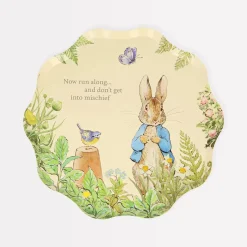 Meri Meri Peter Rabbit In The Garden Side Plates- Easter|Novelty