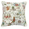 Signare Peter Rabbit Pillow- Pillows & Throws|Children