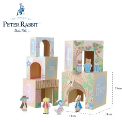 Orange Tree Toys Peter Rabbit™ Wooden Stacking Cubes- Children