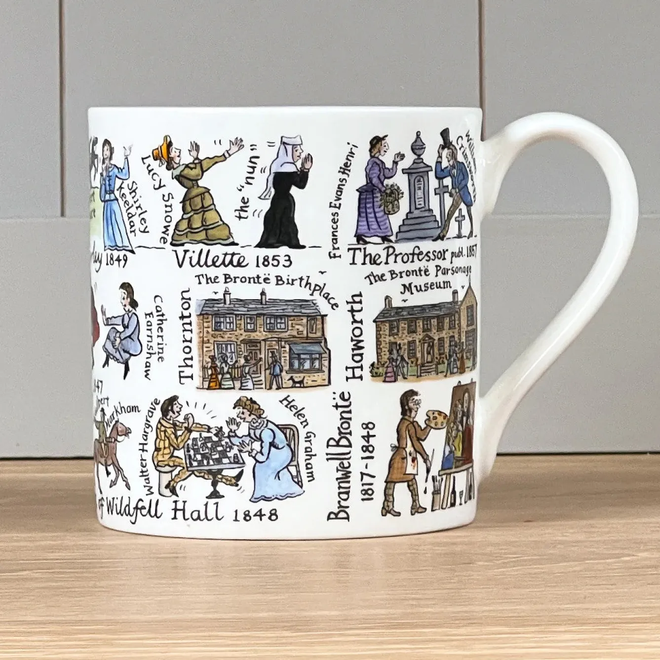 Picturemaps Bronte Bone China Mug- Royal|Tea