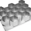 Silverwood 15 Piece 2.5 inch Hexagon Multi Mini Cake Tin Set- Bakeware