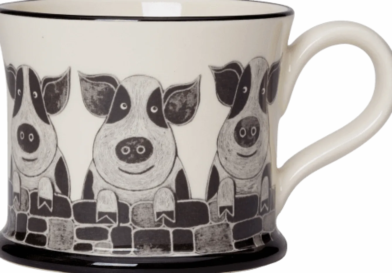 Moorland Pottery Pig Mug by- Pets|Pets