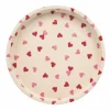 Emma Bridgewater Pink Hearts Deepwell Tin Tray- Valentine's Day|Trays