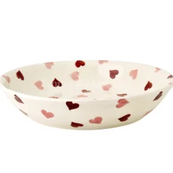 Emma Bridgewater Pink Hearts  Medium Pasta Bowl- Valentine's Day|Bowls & Dishes