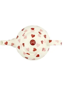 Emma Bridgewater Pink Hearts 4 Mug Teapot- Valentine's Day|Tea