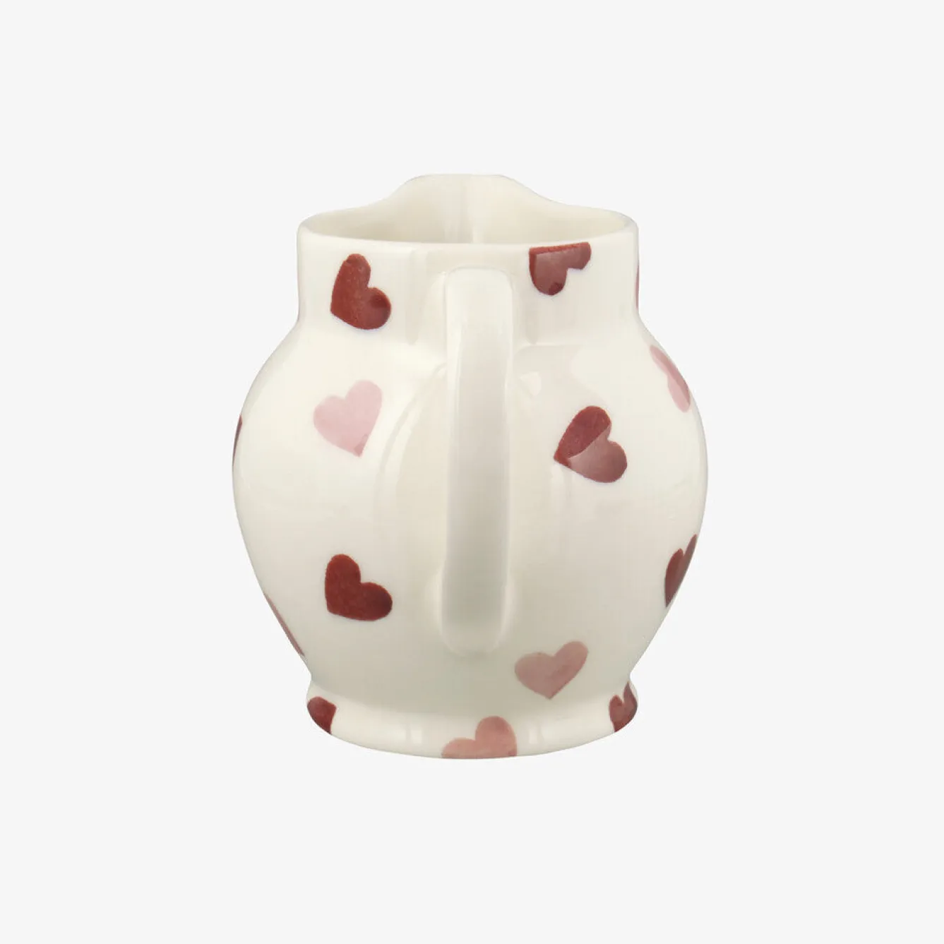 Emma Bridgewater Pink Hearts 1/2 Pint Jug- Jugs