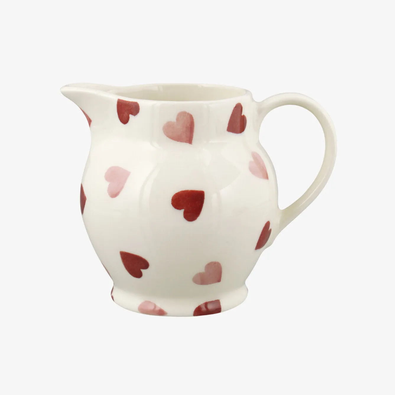 Emma Bridgewater Pink Hearts 1/2 Pint Jug- Jugs