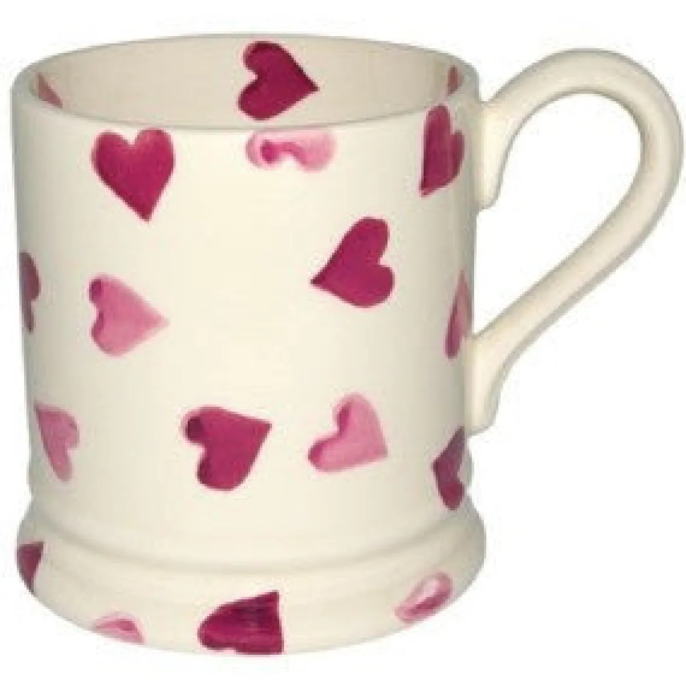Emma Bridgewater Pink Hearts 1/2 Pint Mug- Valentine's Day|Bright Colors