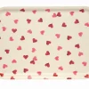 Emma Bridgewater Pink Hearts Rectangular Birch Tray- Valentine's Day|Trays