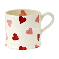 Emma Bridgewater Pink Hearts Small Mug- Valentine's Day|Bright Colors