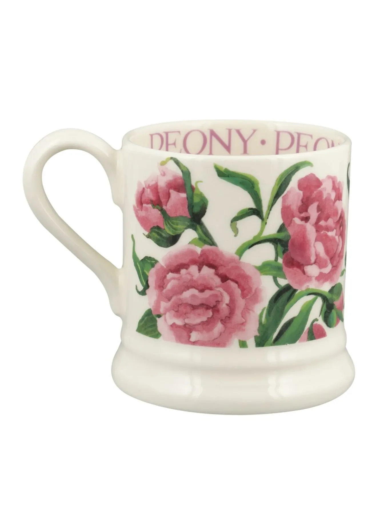 Emma Bridgewater Pink Peony 1/2 Pint Mug- Flowers & Garden