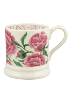 Emma Bridgewater Pink Peony 1/2 Pint Mug- Flowers & Garden