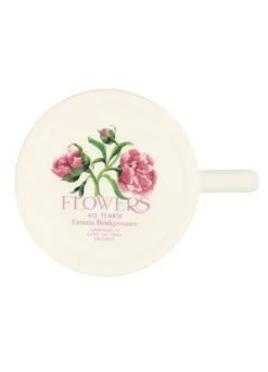 Emma Bridgewater Pink Peony 1/2 Pint Mug- Flowers & Garden