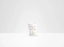 Helen Beard Pink Sweet Pea Beaker- Flowers & Garden