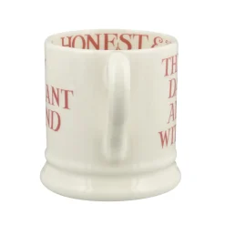 Emma Bridgewater Pink Toast My Brilliant Friend 1/2 Pint Mug- Valentine's Day|Whimsical