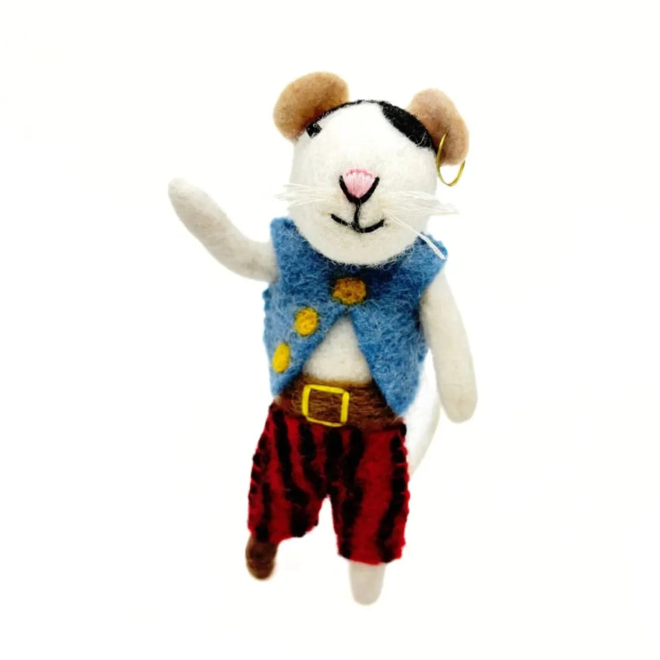 Amica Felt Pirate Mouse Felt Decoration- Children
