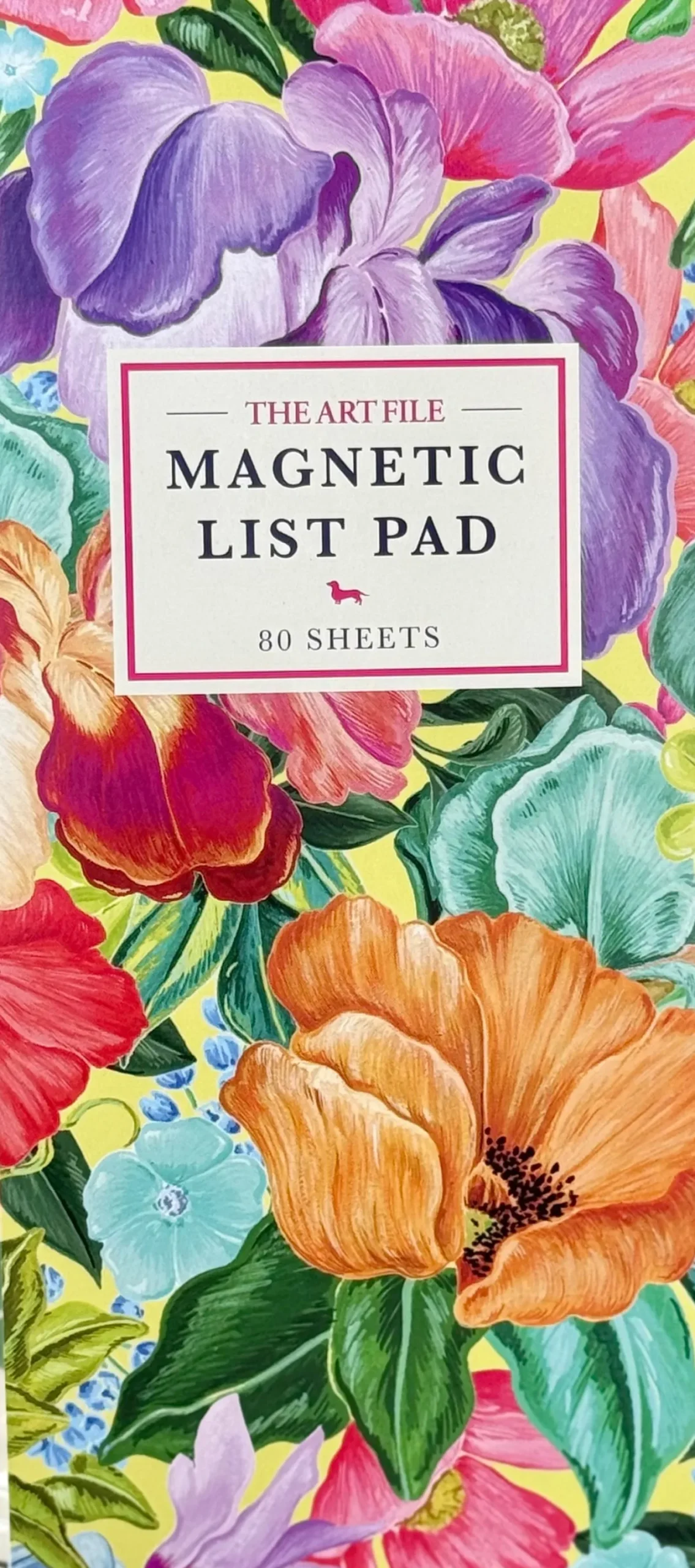 The Art File Plantasia Lined Magnetic Pad- Stationery