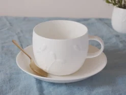Repeat Repeat Plum Cress Teacup & Saucer- Tea|Teacups