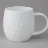 Repeat Repeat Plum Flax Mug- Flowers & Garden