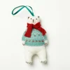 Corinne Lapierre Polar Bear Felt Craft Mini Kit- Crafts|Children