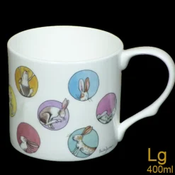 Two Bad Mice Polka Dot Bunny Large Mug- Tea|Whimsical