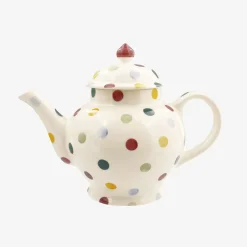 Emma Bridgewater Polka Dot 4 Mug Teapot- Tea|Teapots