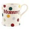 Emma Bridgewater Polka Dot 'Mummy' 1/2 Pint Mug- Valentine's Day|Bright Colors