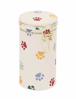 Emma Bridgewater Polka Paws Slim Clip Lid Tin- Storage