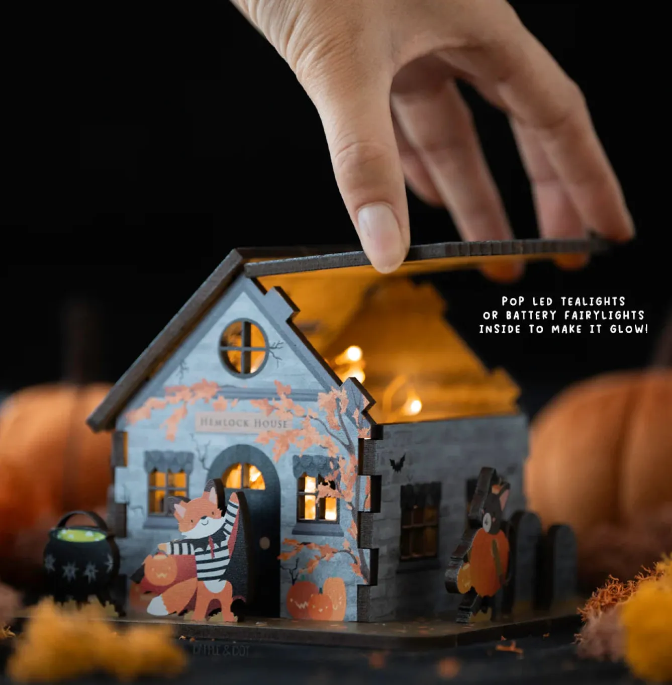 Dapple & Dot Pop Out and Build Haunted Halloween House- Halloween