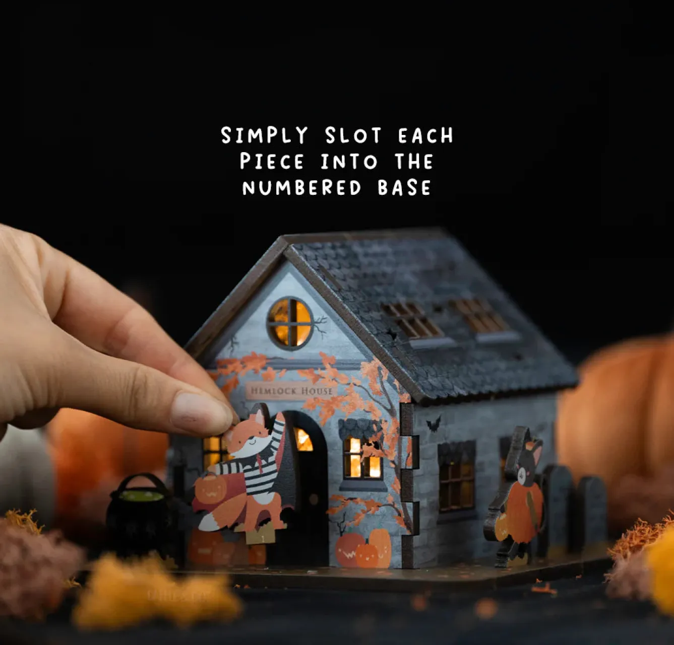 Dapple & Dot Pop Out and Build Haunted Halloween House- Halloween