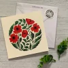 Becky Amelia Poppies Greeting Card- Greeting Cards