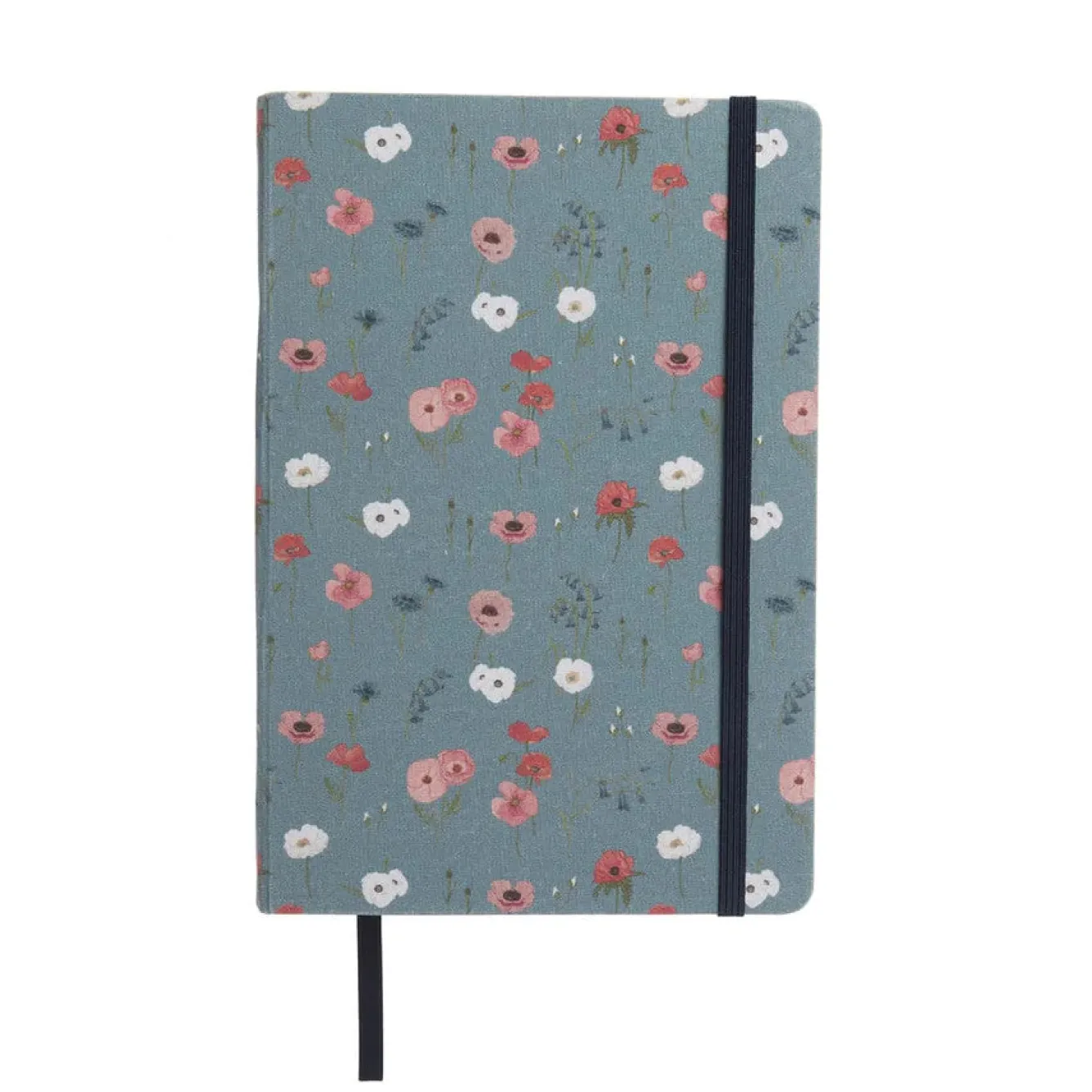 Sophie Allport Poppy Meadow A5 Fabric Notebook- Stationery