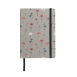 Sophie Allport Poppy Meadow B6 Fabric Notebook- Stationery