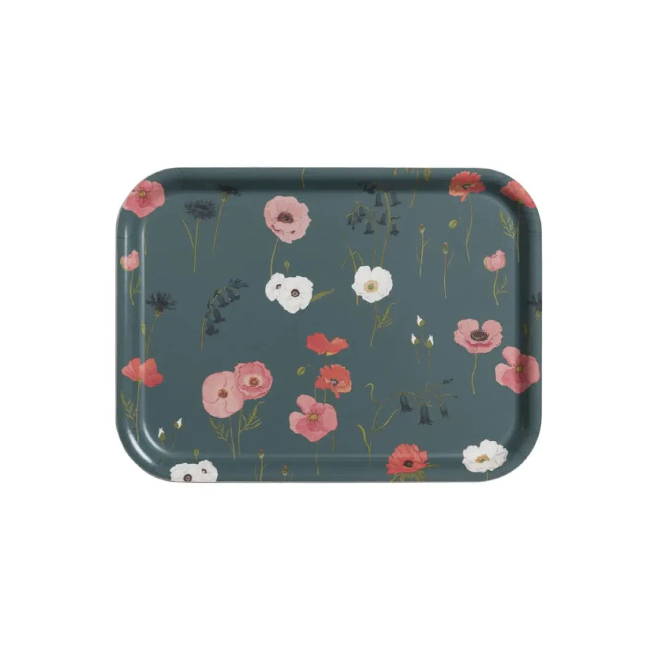Sophie Allport Poppy Meadow Small Tray- Tea|Trays