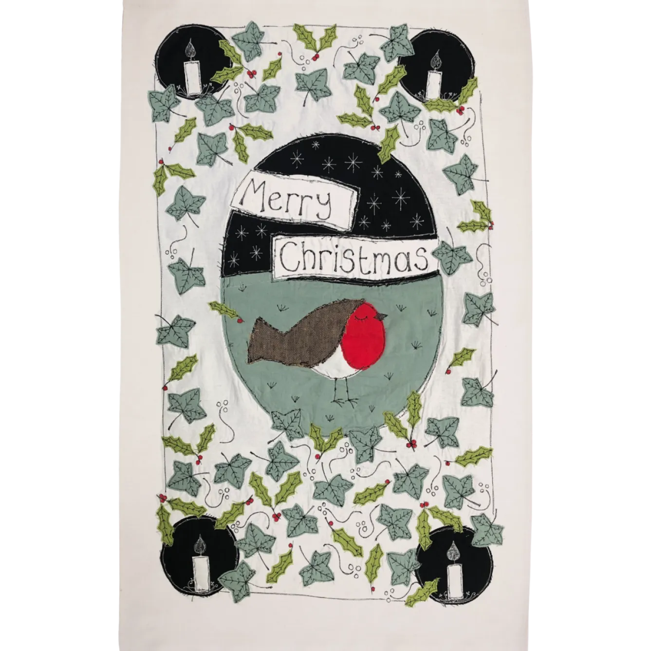 Poppy Treffry Christmas Tea Towel- Tea|Tea Towels