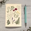 Becky Amelia Pressed Wildflowers Greeting Card- Greeting Cards