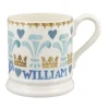 Emma Bridgewater Prince and Princess of Wales 1/2 Pint Mug- Royal