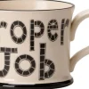 Moorland Pottery Proper Job (Devon) Mug by- Tea|Whimsical