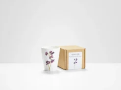 Helen Beard Purple Sweet Pea Beaker- Flowers & Garden