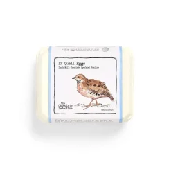 The Chocolate Detective 12 Quail Eggs by- Easter|Chocolate
