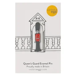 Victoria Eggs Queen's Guard Enamel Pin Badge- Key Chains|Children