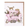 Wrendale Designs "Cattitude" Cat Greetings Card- Greeting Cards